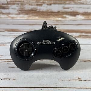 OEM Sega Genesis 3 Button Controller Model 1650 - Black